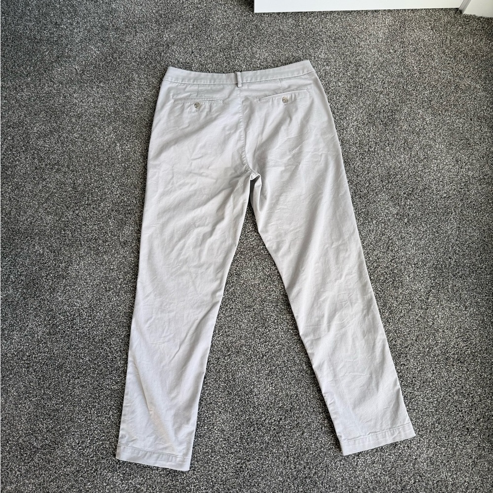 Express Men's Soft Gray Chinos - Picture 2 of 8